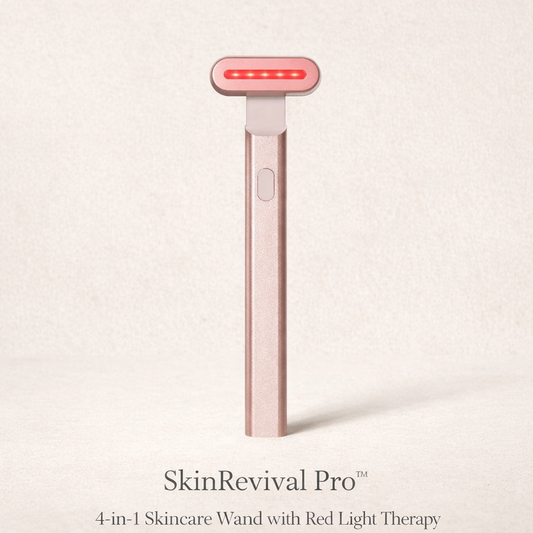 SkinRevival Pro™ 4-in-1 Skincare Wand with Red Light Therapy