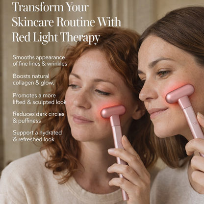SkinRevival Pro™ 4-in-1 Skincare Wand with Red Light Therapy
