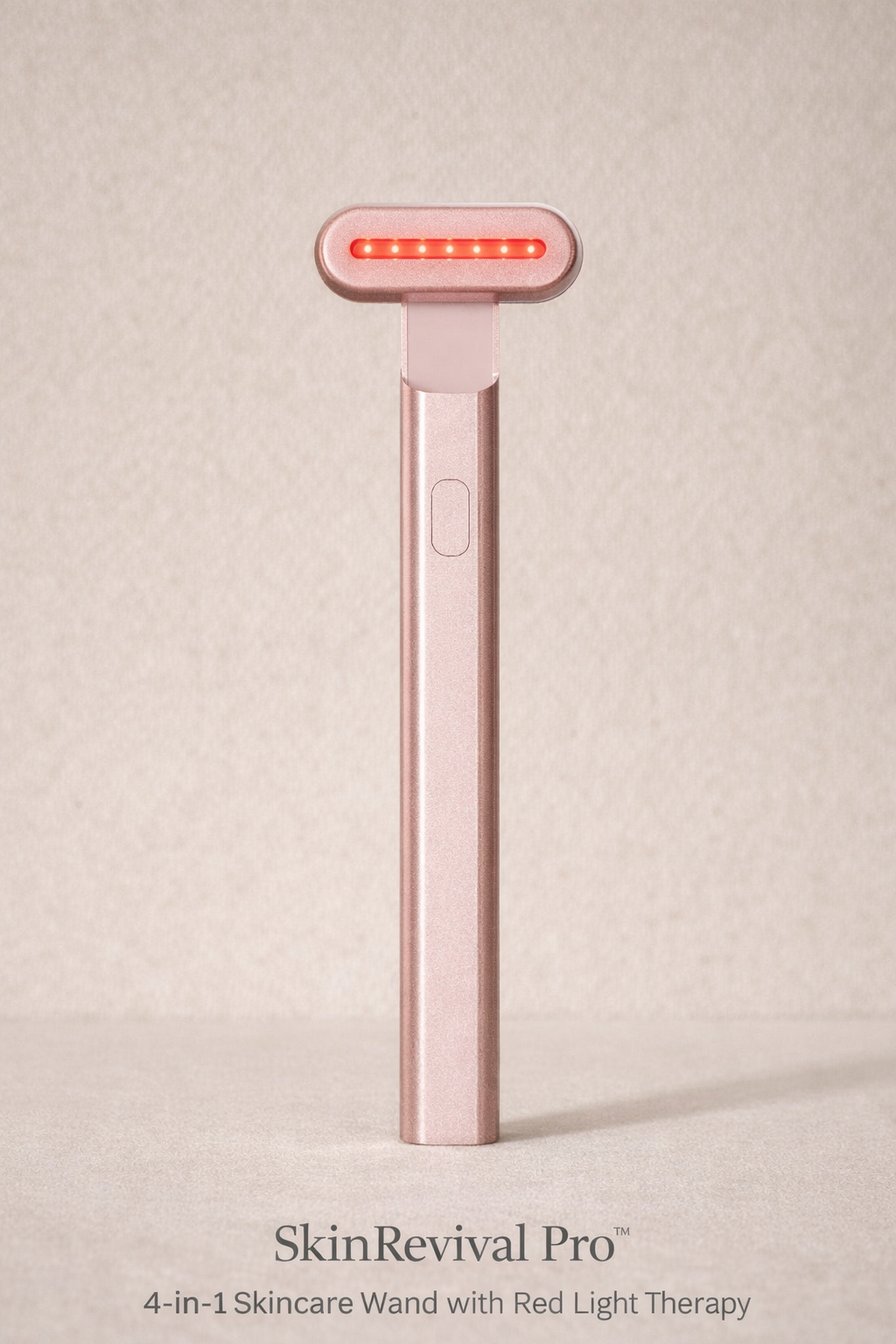 SkinRevival Pro™ 4-in-1 Skincare Wand with Red Light Therapy